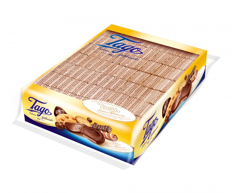 Mini cocoa waffles TAGO, 2,5kg