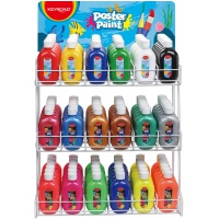 Metal display for poster paints KEYROAD, empty, 300ml