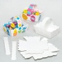 Koszyczki kartonowe BAKER ROSS do prac kreatywnych, 12 szt., białe, Produkty kreatywne, Artykuły szkolne