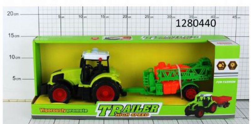 TRAKTOR Z DŹWIĘKIEM I PRZYCZEPĄ W PUDEŁKU 4409, Podkategoria, Kategoria