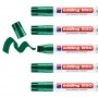 Marker permanentny e-850 EDDING, 5-15mm, zielony, Markery, Artykuły do pisania i korygowania