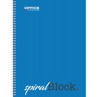 Notebook OFFICE PRODUCTS, A5, checkered, 80 sheets, 70gsm