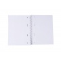 Kołonotatnik OFFICE PRODUCTS, A5, w kratkę, 80 kart., 70gsm, Kołonotatniki, Zeszyty i bloki