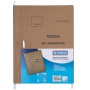 Suspension folder DONAU for personnel files, cardboard, 5 dividers, A4, 230gsm, brown