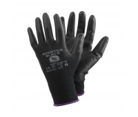 Gloves TK ROOSTER, size 6, black