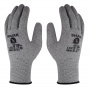 Gloves TK SHARK, anti-scratch, size 7, gray