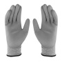 Gloves TK SHARK, anti-scratch, size 9, gray