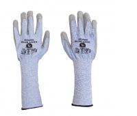Gloves TK SHARK, long, size 6, blue