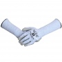 Gloves TK SHARK, long, size 10, blue