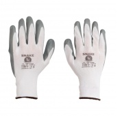 Gloves TK SNAKE, size 9, white