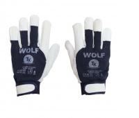 Gloves TK WOLF, size 10, navy blue