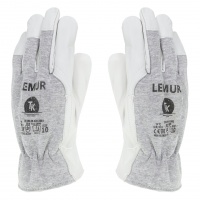 Gloves TK LEMUR, size 7, gray
