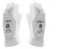 Gloves TK LEMUR, size 8, gray
