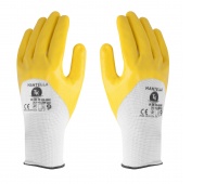 Gloves TK MATELLA, size 8, yellow