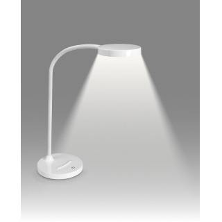 Lampka na biurko CEP CLED-0290, Flex, biały, Lampki, Urządzenia i maszyny biurowe