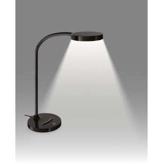 Lampka na biurko CEP CLED-0290, Flex, czarny, Lampki, Urządzenia i maszyny biurowe