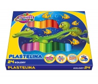 Plastelina SWEET COLOURS, okrągła, 24 kolory, Produkty kreatywne, Artykuły szkolne