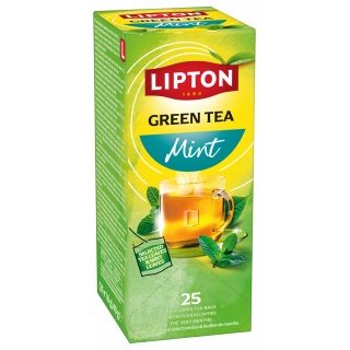 Herbata LIPTON Feel Good Selection, Balance, zielona, miętowa, 25 kopert