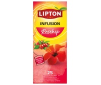 Herbata LIPTON Feel Good Selection, Relax, dzika r&oacute;ża, 25 kopert