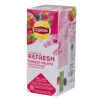 Herbata LIPTON Refresh Forest Fruits, 25 torebek, Herbaty, Artykuły spożywcze