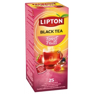 Herbata LIPTON Feel Good Selection, Refresh, owoce leśne, 25 kopert