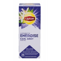 Tea LIPTON Energise Earl Grey, 25 bags
