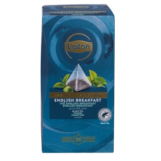 Herbata LIPTON, piramidki, Exclusive Selection, english breakfast, 25 torebek, Herbaty, Artykuły spożywcze