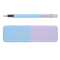 Fountain pen 849, Paul Smith Ed4, in box SkyBlue/Lavender