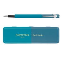 Fountain pen 849, Paul Smith Ed4, in box Cyan/Steel F
