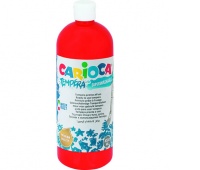 FARBA CARIOCA TEMPERA N 1000 ml CZERWONA, Podkategoria, Kategoria, Plastyka, Farby