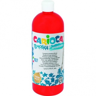 FARBA CARIOCA TEMPERA N 1000 ml CZERWONA, Podkategoria, Kategoria, Plastyka, Farby