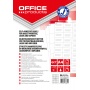 Etykiety OFFICE PRODUCTS, 52,5x21,2mm, białe, 100 ark., Etykiety samoprzylepne, Papier i etykiety