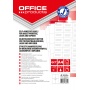 Etykiety OFFICE PRODUCTS, 105x148mm, białe, 100 ark., Etykiety samoprzylepne, Papier i etykiety