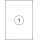 Etykiety OFFICE PRODUCTS, 199,6x289,1mm, białe, 100 ark.