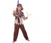 STRÓJ INDIANIN ROZM. S (110-120 cm), Kostiumy i dodatki, Art. na okazje i przyjęcia