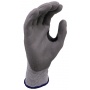 Knitted Anticut gloves MCR Tornado Lacuna PU, Size 6