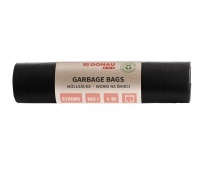 Trash bags DONAU ECO, strong (LDPE), 160l, 10 pcs, black