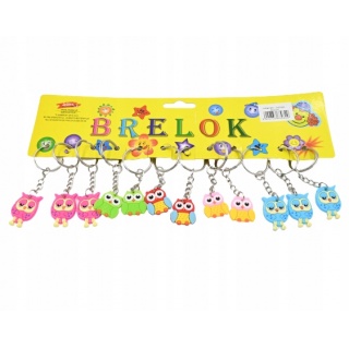 BRELOK SOWA D41091 0329, Zabawki, Breloki