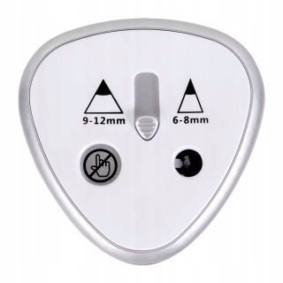 STRIGO TEMPERÓWKA ELEKTRYCZNA PODW.BIAŁA/J.ZIEL., Art. do pisania i korygowania, Temperówki