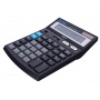 Kalkulator biurowy DONAU TECH, 12-cyfr. wyświetlacz, wym. 185x140x37 mm, czarny, Kalkulatory, Urządzenia i maszyny biurowe