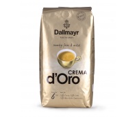 Kawa DALLMAYR D'oro Crema, ziarnista, 1kg, Kawa, Artykuły spożywcze