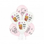 BALONY D11 Cute Baby Girl 3C2S 1C4S 6szt.