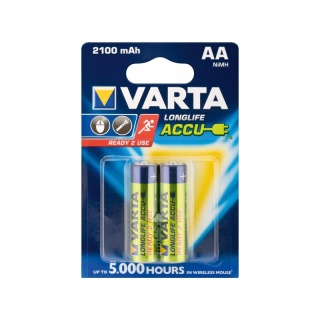 BATERIE VARTA ACCU HR06 2100mAh R2U /2/, Baterie, akumulatory i ładowarki, Urządzenia biurowe