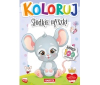 KOLEKCJA KOLORUJ SŁODKIE MYSZKI, Kolorowanki, Książeczki