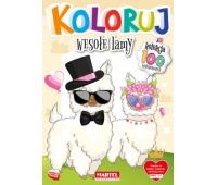 KOLEKCJA KOLORUJ WESOŁE LAMY, Kolorowanki, Książeczki