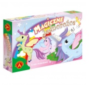 RODZINNA GRA PLANSZOWA - MAGICZNE JEDNOROŻCE, Planszowe, Gry
