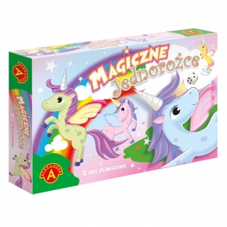 RODZINNA GRA PLANSZOWA - MAGICZNE JEDNOROŻCE, Planszowe, Gry