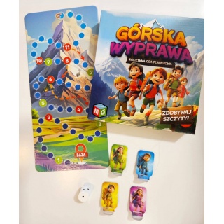 RODZINNA GRA PLANSZOWA - GÓRSKA WYPRAWA, Planszowe, Gry