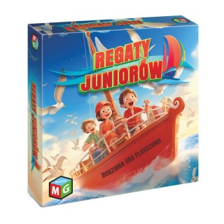 RODZINNA GRA PLANSZOWA - REGATY JUNIORÓW, Planszowe, Gry