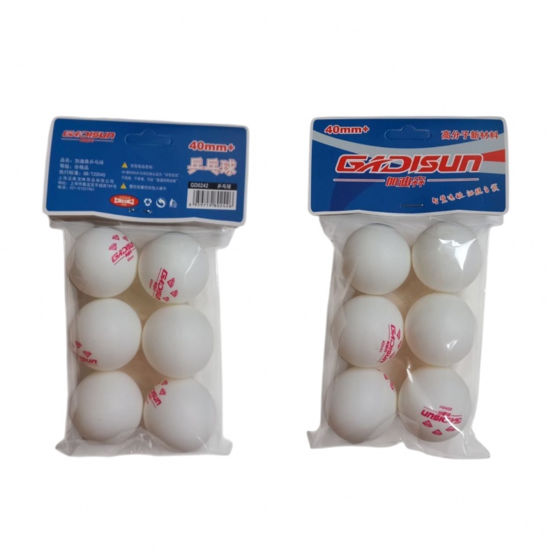 PIŁECZKI DO PING PONGA 6szt BIAŁE LK29-3, Sport i rekreacja, Zabawki